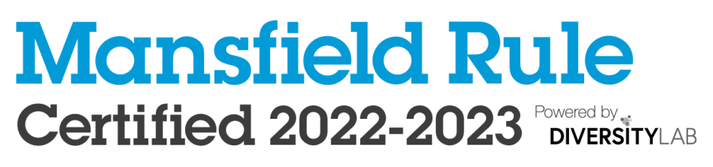 Mansfield Rule Certified 2022-2023