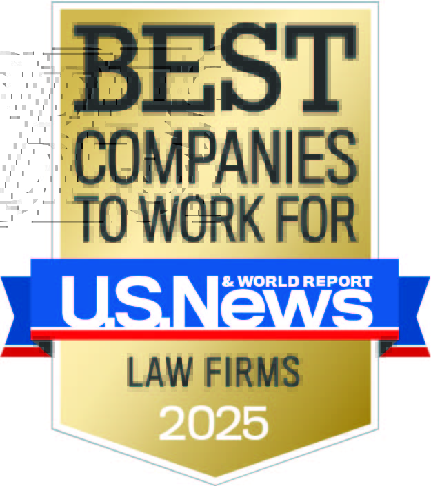 Official badge for the best company: awarded by U.S. News & World Report